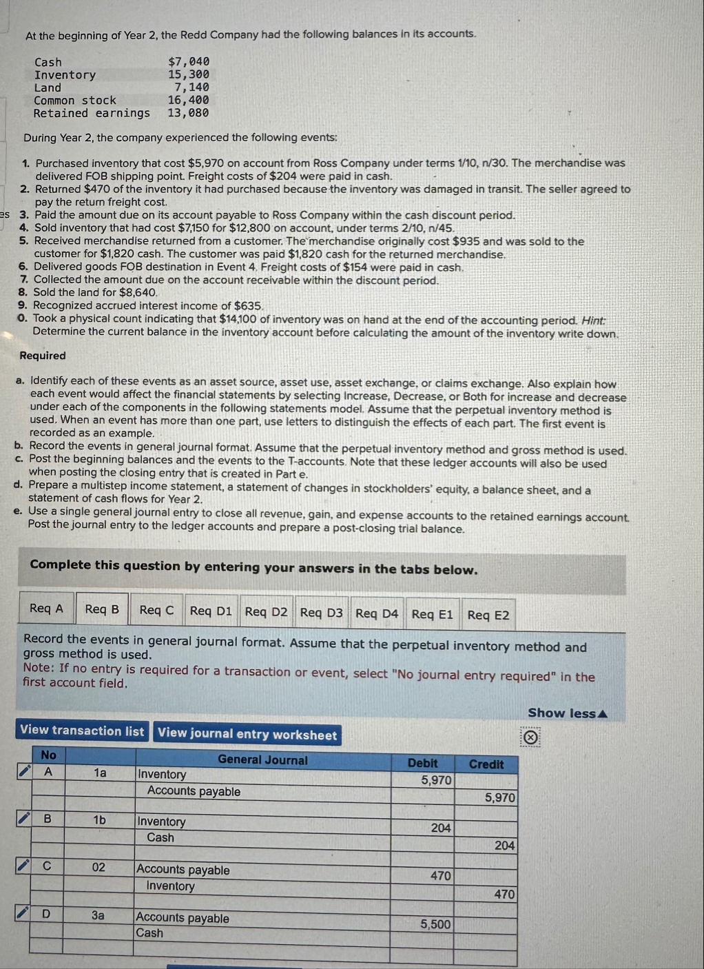 \ table [ [ Cesh , 4 7 , 8 4 8 ] , [ Inventery ,