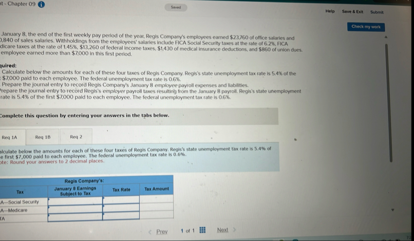 Chapter 0 9 ( i ) Help Sove 8 Exit Submit January