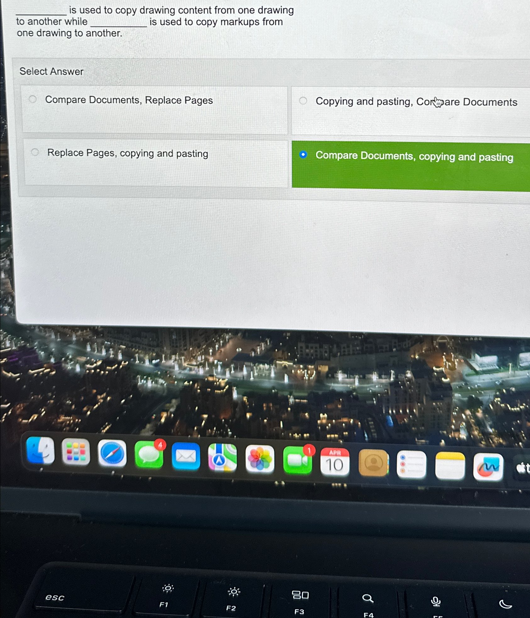 is used to copy drawing content from one drawing