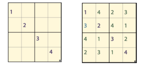 Please code this in MatLab. Solve a Sudoku game.