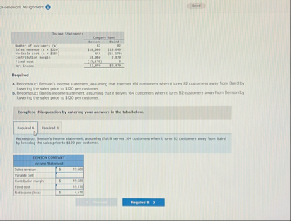 1 Exercise 2 - 1 2 A ( Algo ) Using fixed cost as