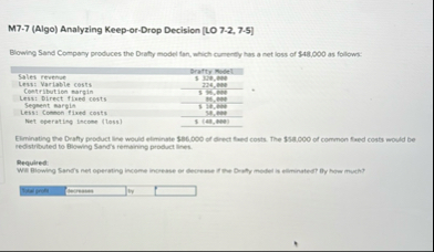 M 7 . 7 ( Algo ) Analyzing Keep - or - Drop