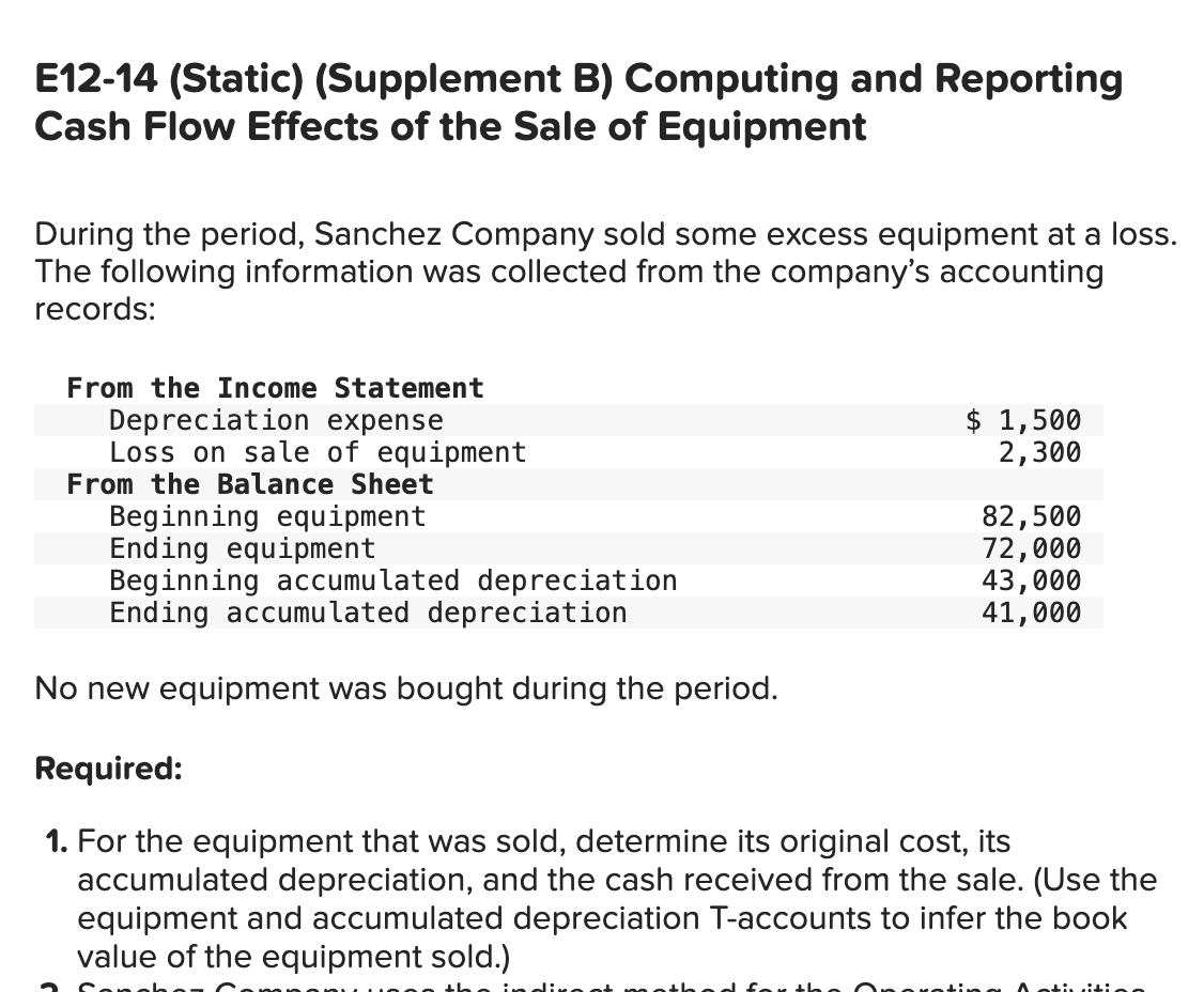 E 1 2 - 1 4 ( Static ) ( Supplement B ) Computing