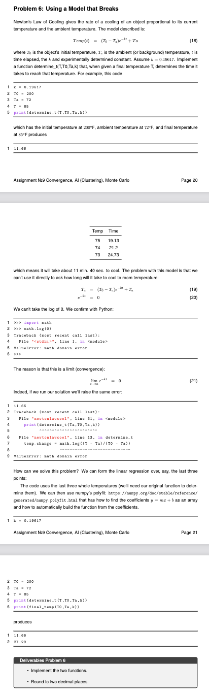 Solve the below problem in Python. Problem 6 :