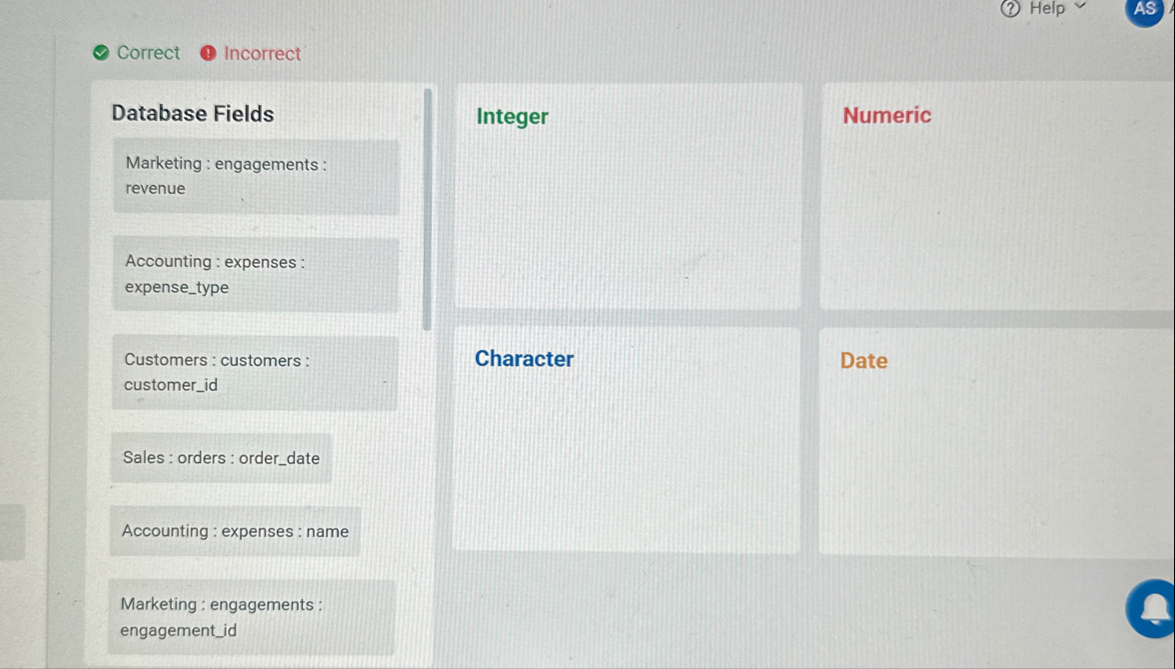 Help Correct Incorrect Database Fields Marketing