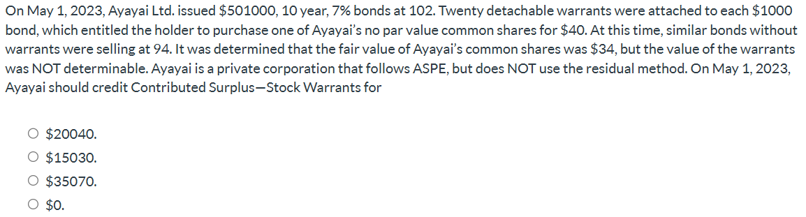 On May 1 , 2 0 2 3 , Ayayai Ltd . issued \ ( \ $