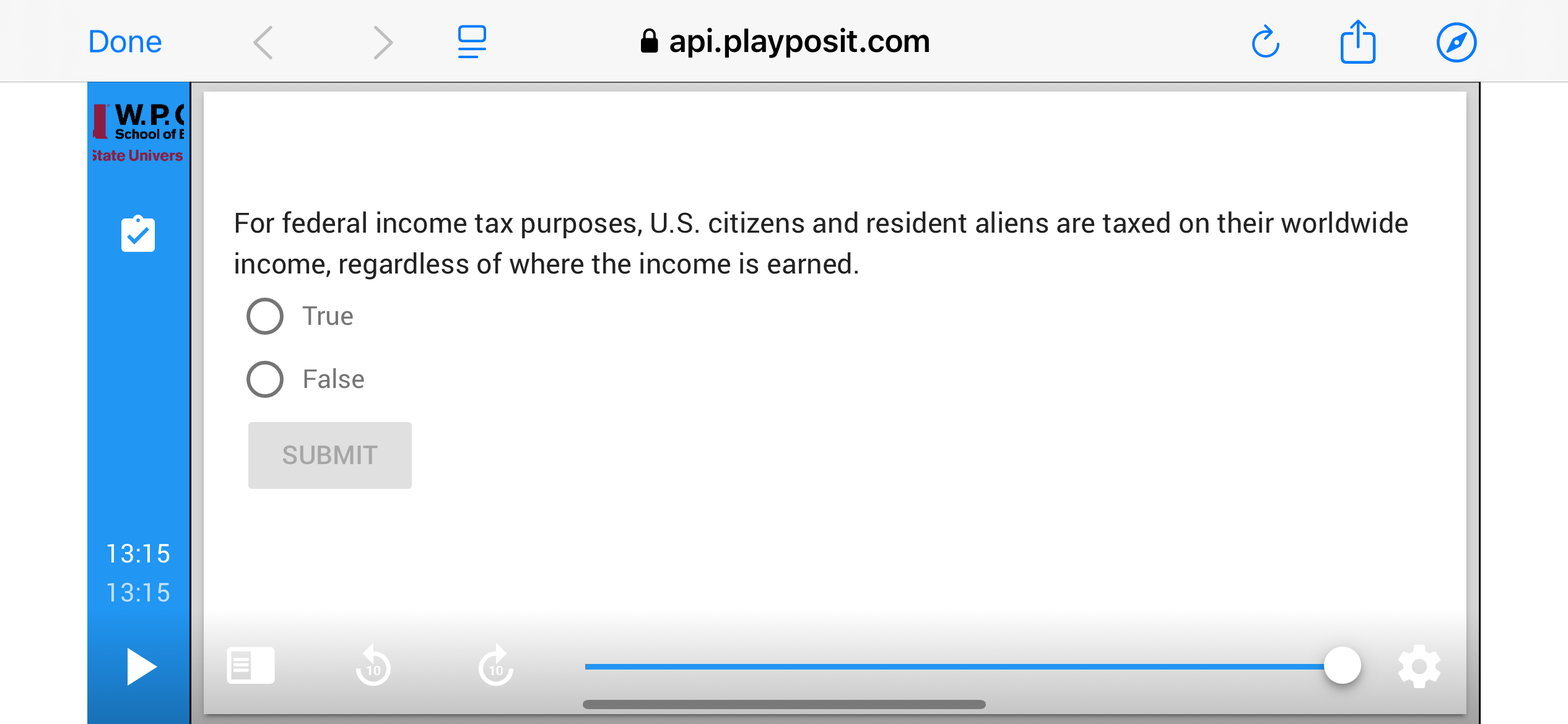 For federal income tax purposes, U . S . citizens