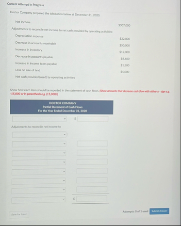 Current Attempt in Progess Doctor Company