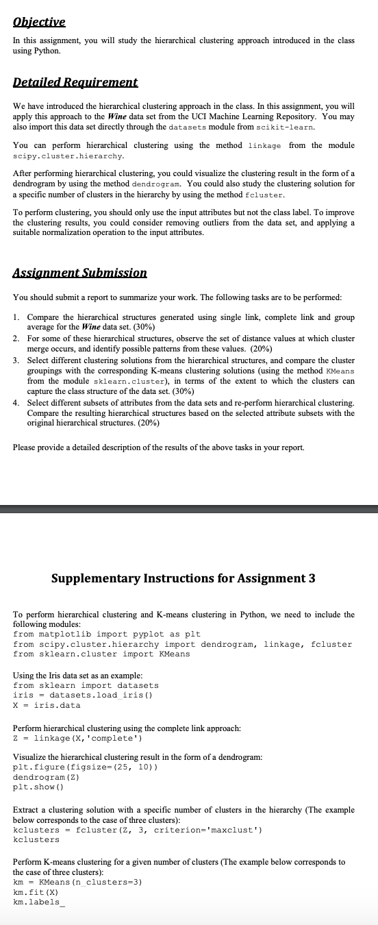 Please finish all parts, including a detailed