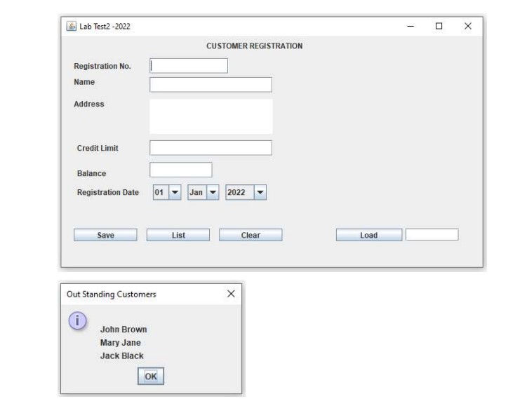 You are to create an application to save and