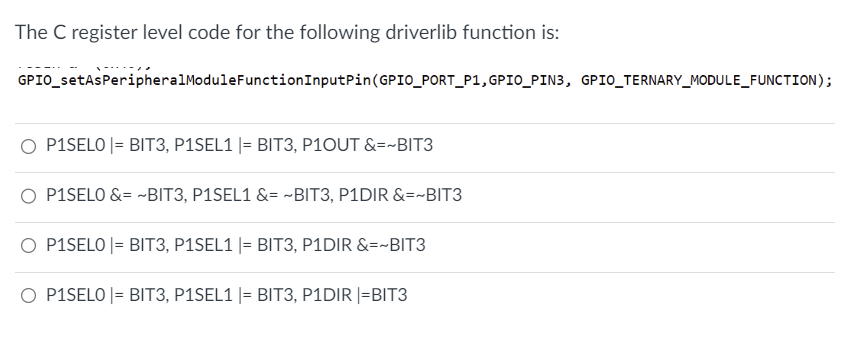 ( msp 4 3 0 fr 5 9 9 4 microprocessor ) The C