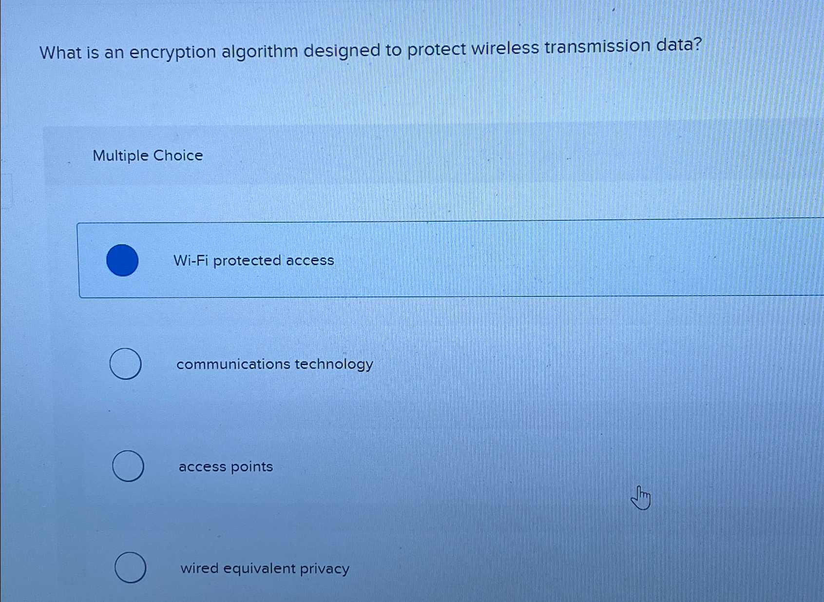 What is an encryption algorithm designed to