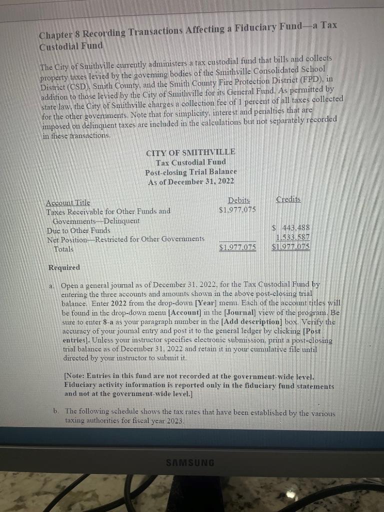 Complete the journal entries and accounts Show