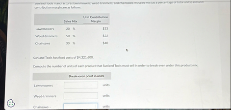 contrioulion murginare as fo ? - ows. \ table [ [