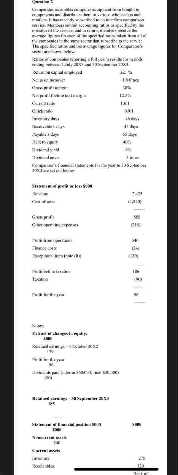 Comparator assembles computer equipment from