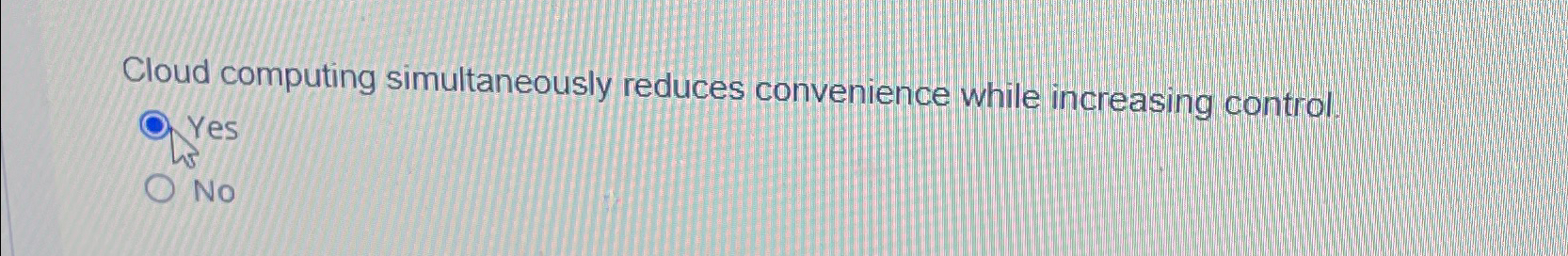 Cloud computing simultaneously reduces