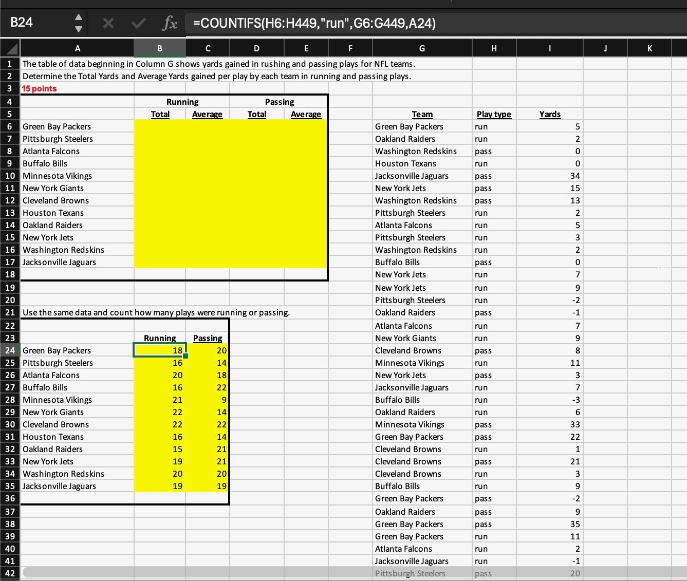 ANALYTICS EXCEL MATH QUESTION: Please see the