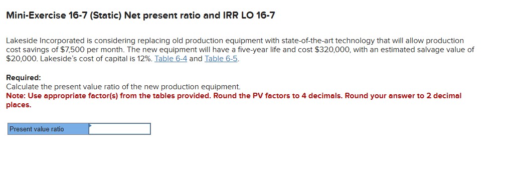 Mini - Exercise \ ( 1 6 - 7 \ ) ( Static ) Net