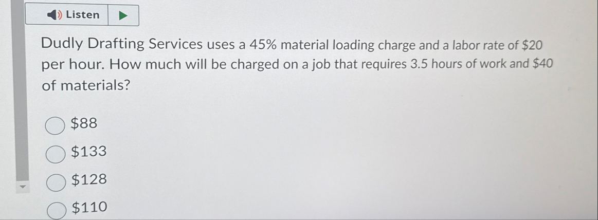 Listen Dudly Drafting Services uses a 4 5 %