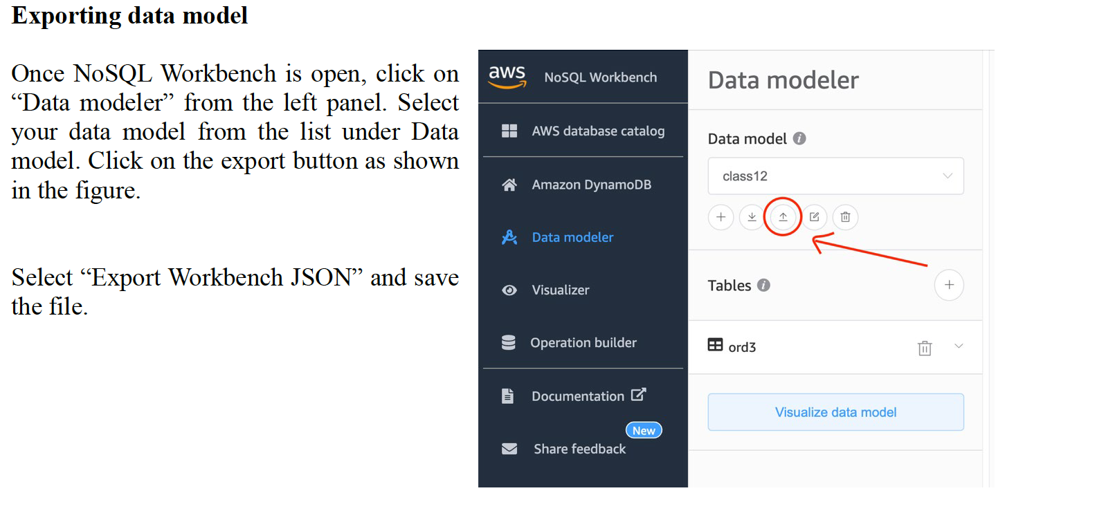 We are designing a document database for the