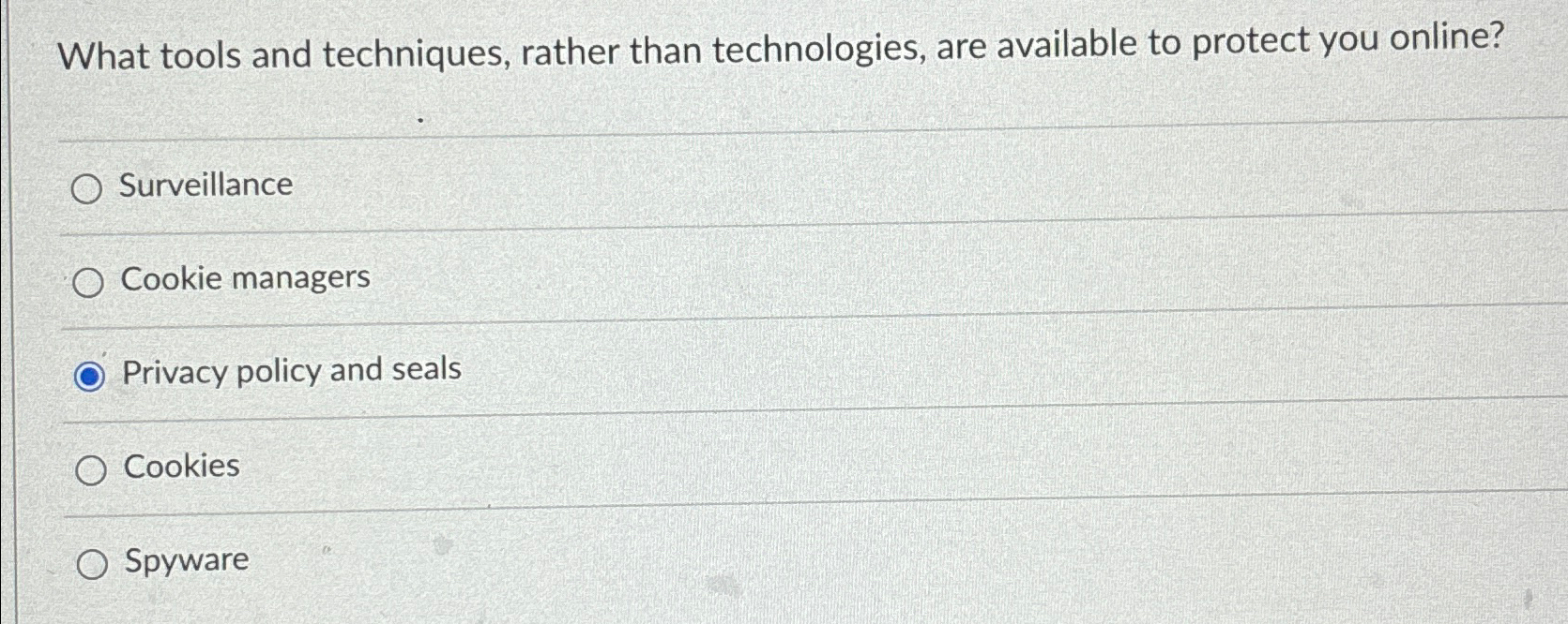 What tools and techniques, rather than
