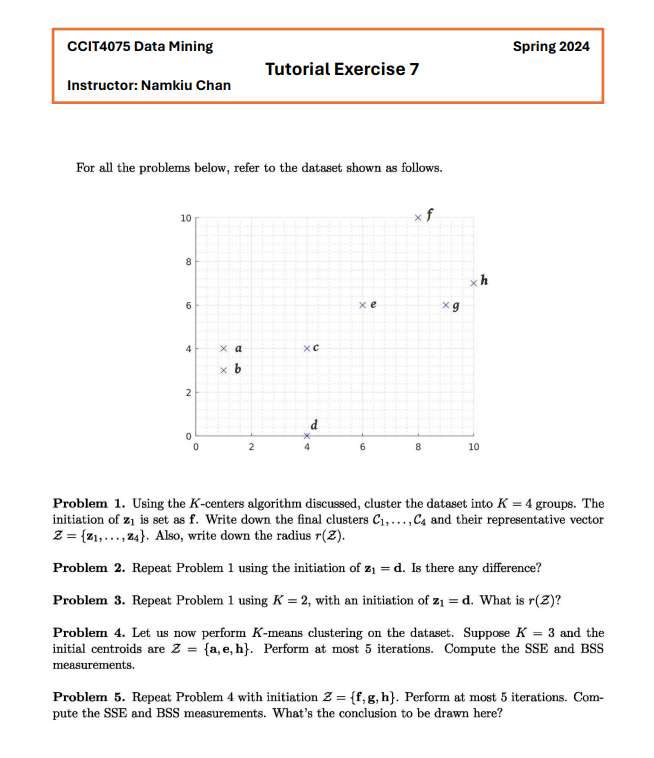 Tutorial Exercise 7 Instructor: Namkiu Chan For