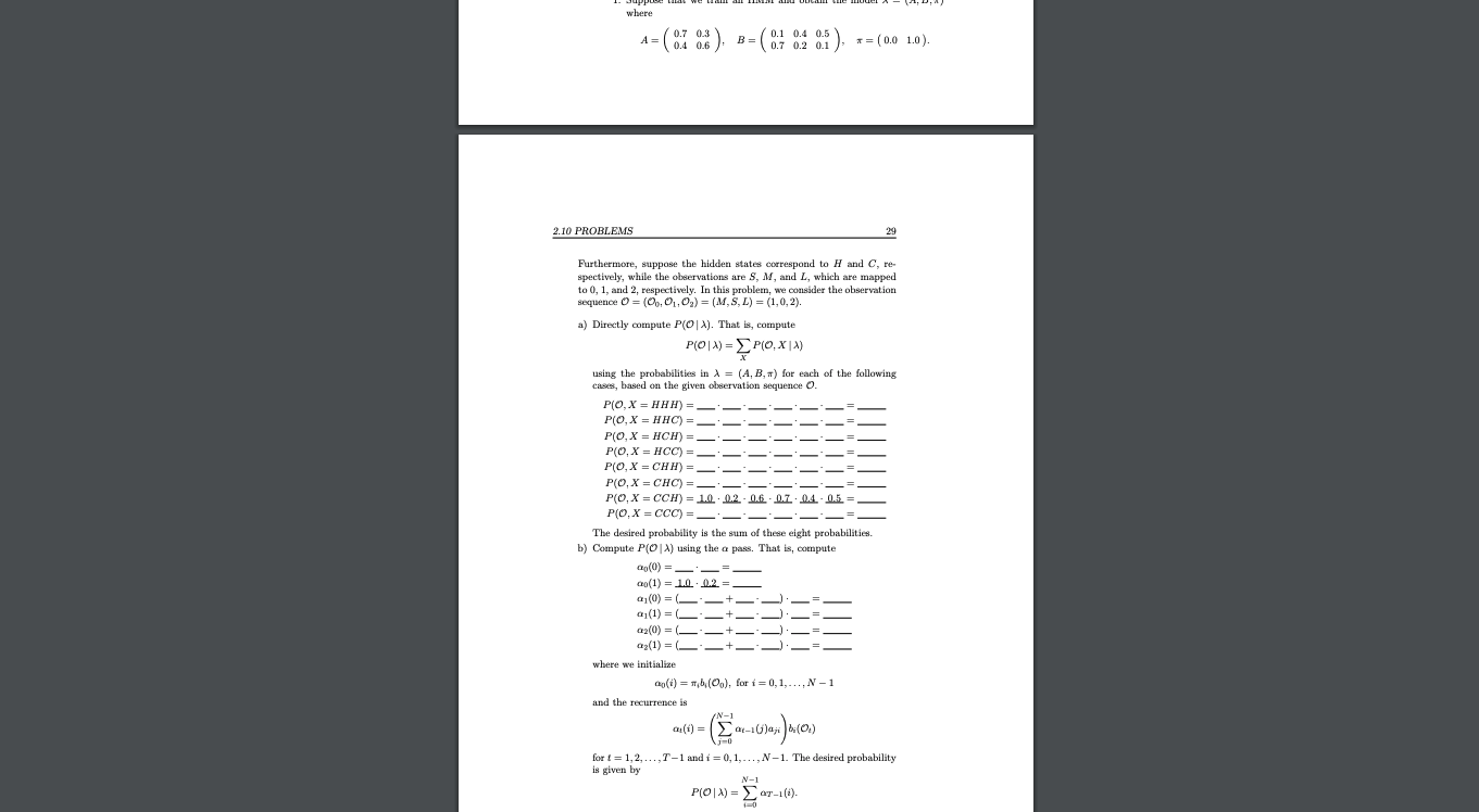2 . For this problem, use the same model and