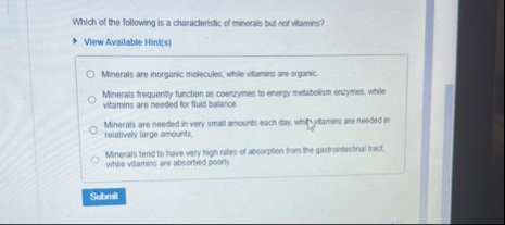 Which of the following is a characleristic of