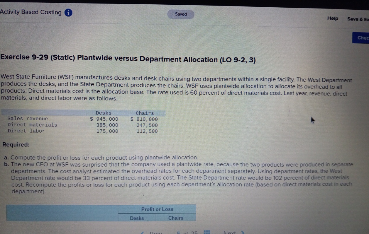 Activity Based Costing Saved Help Save & Ex