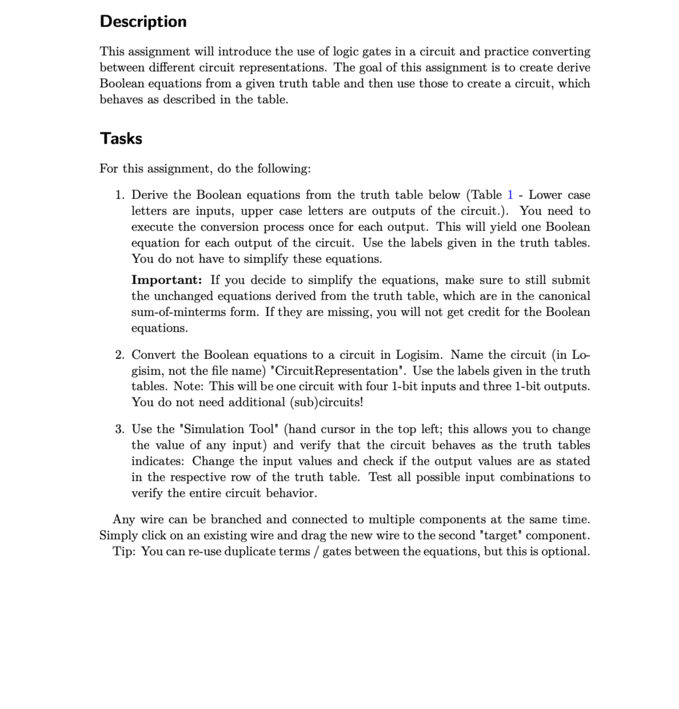 please make a working Logisim circuit for this