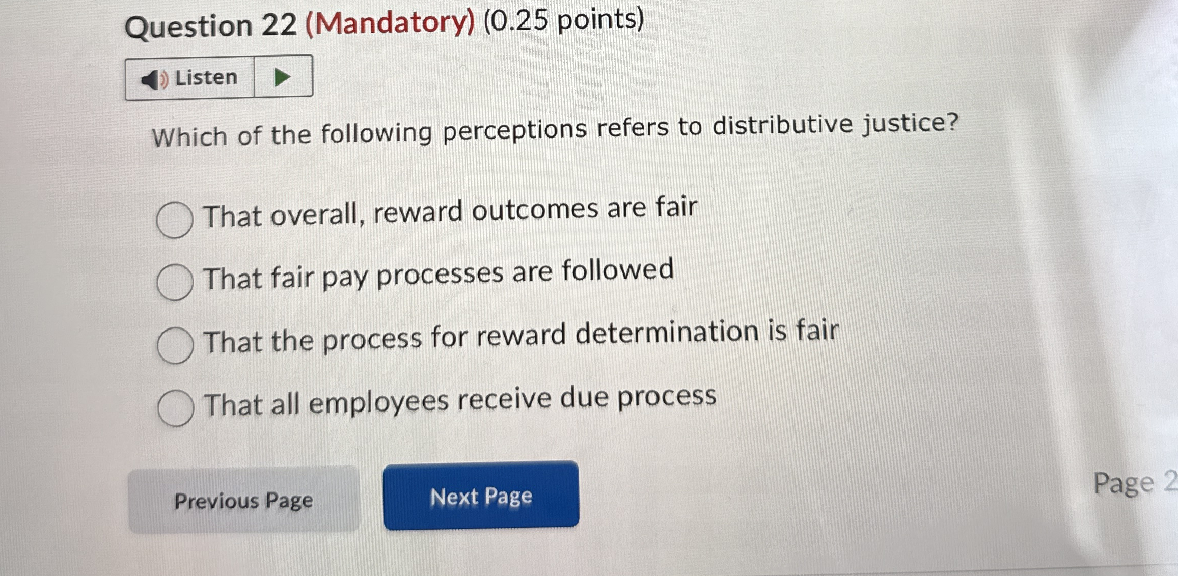Question 2 2 ( Mandatory ) ( 0 . 2 5 points )