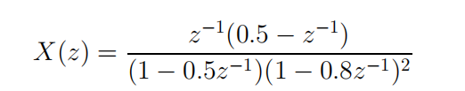 code class = "asciimath" > x ( z ) = ( z ^ ( - 1