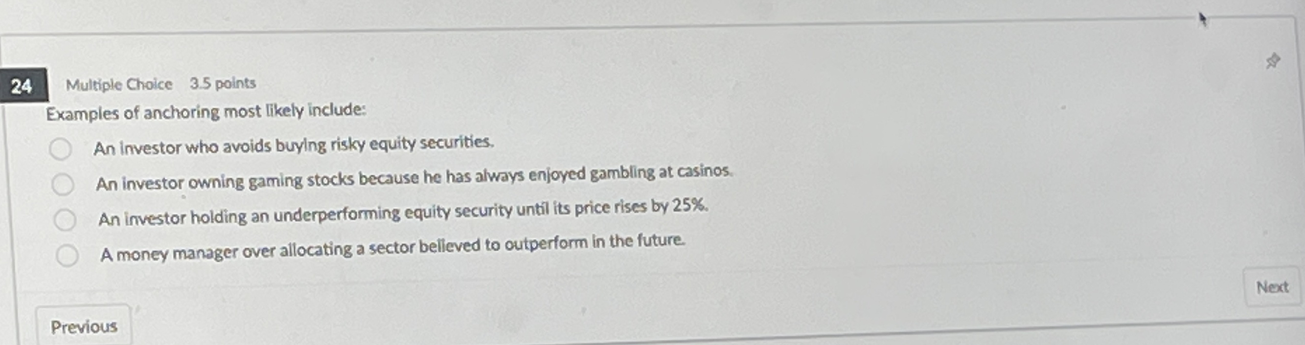 2 4 Multiple Choice 3 . 5 points Examples of