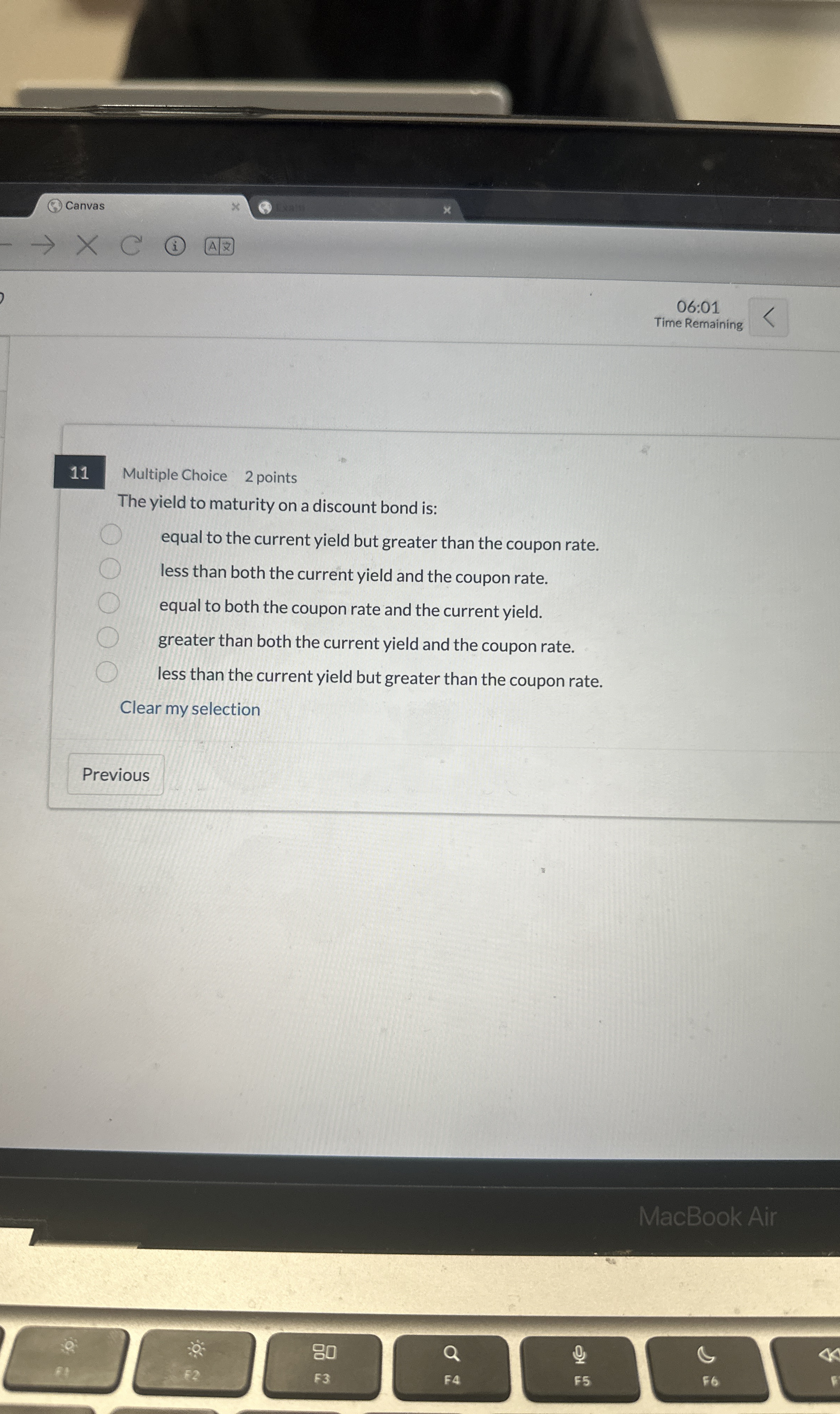 ( 9 ) Canvas 0 6 : 0 1 Time Remaining 1 1