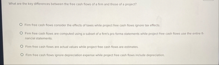 What ane the key differences between the free