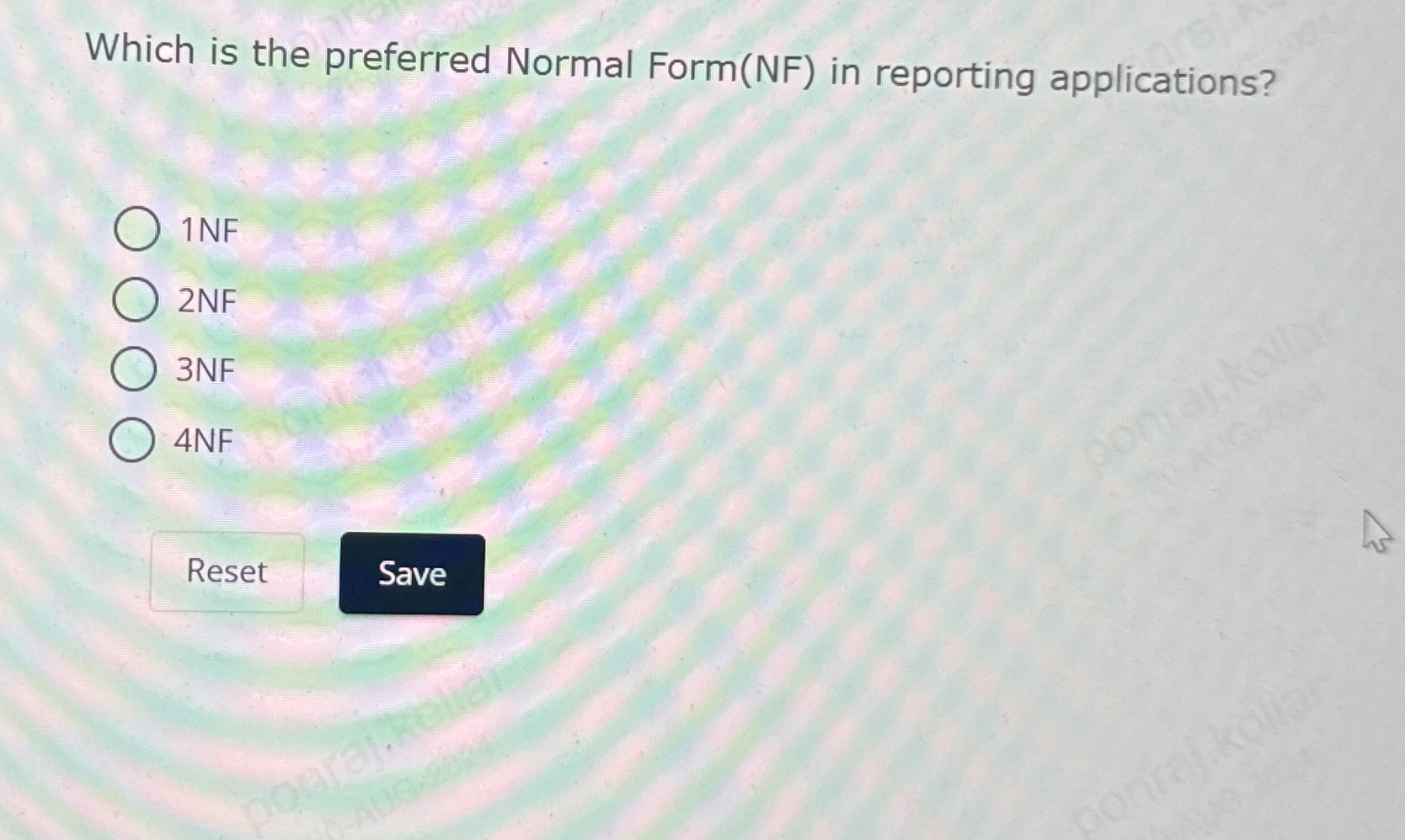 Which is the preferred Normal Form ( NF ) in