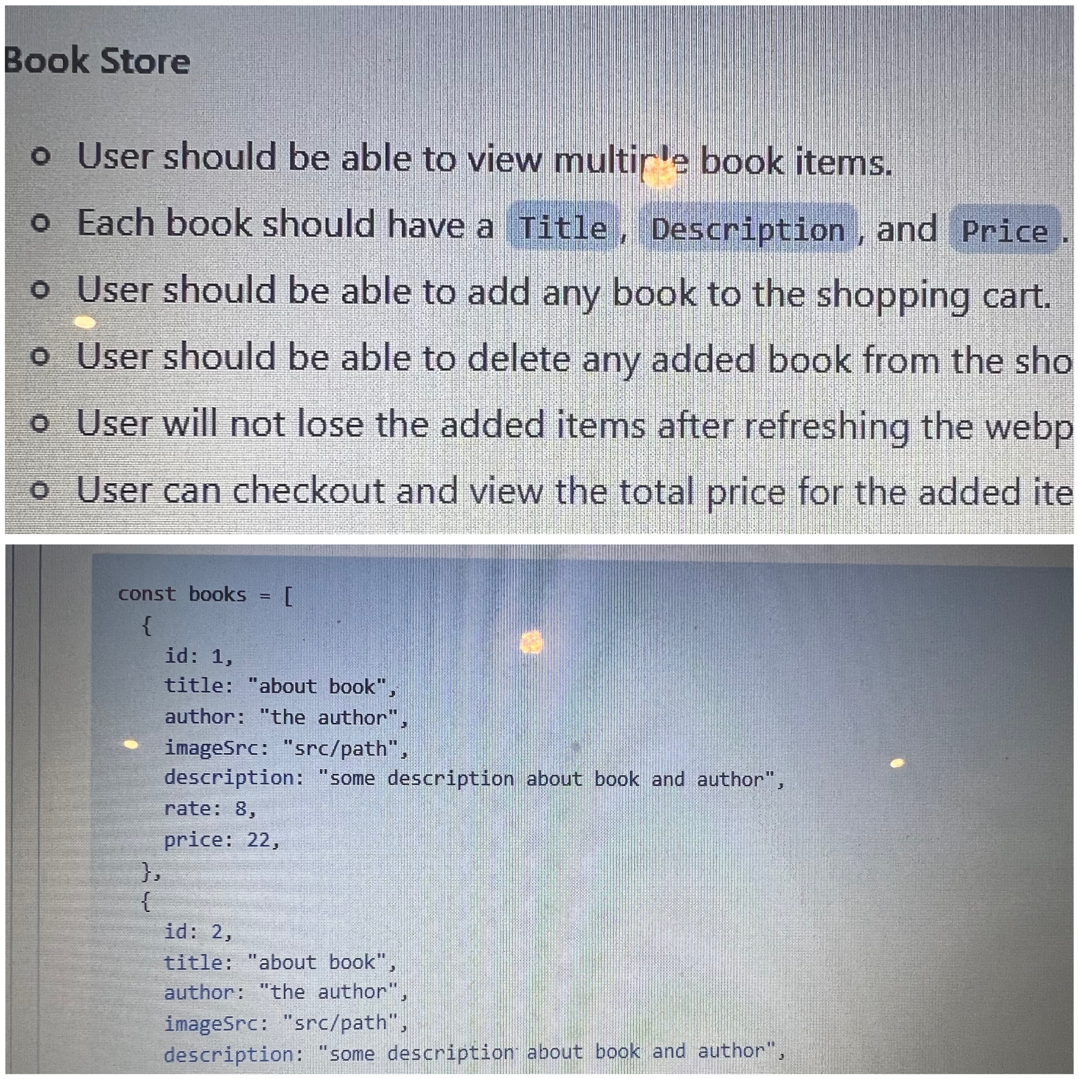 HTML , CSS , JS ( ES 6 ) , and jQuery must be