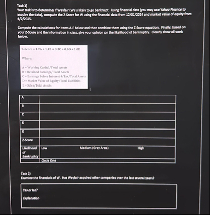 Tratk 1 ) aphotas. below. ZScore = 1 . 2 A 1 . 4