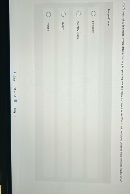 Lloyd's boss asked him to determine if their