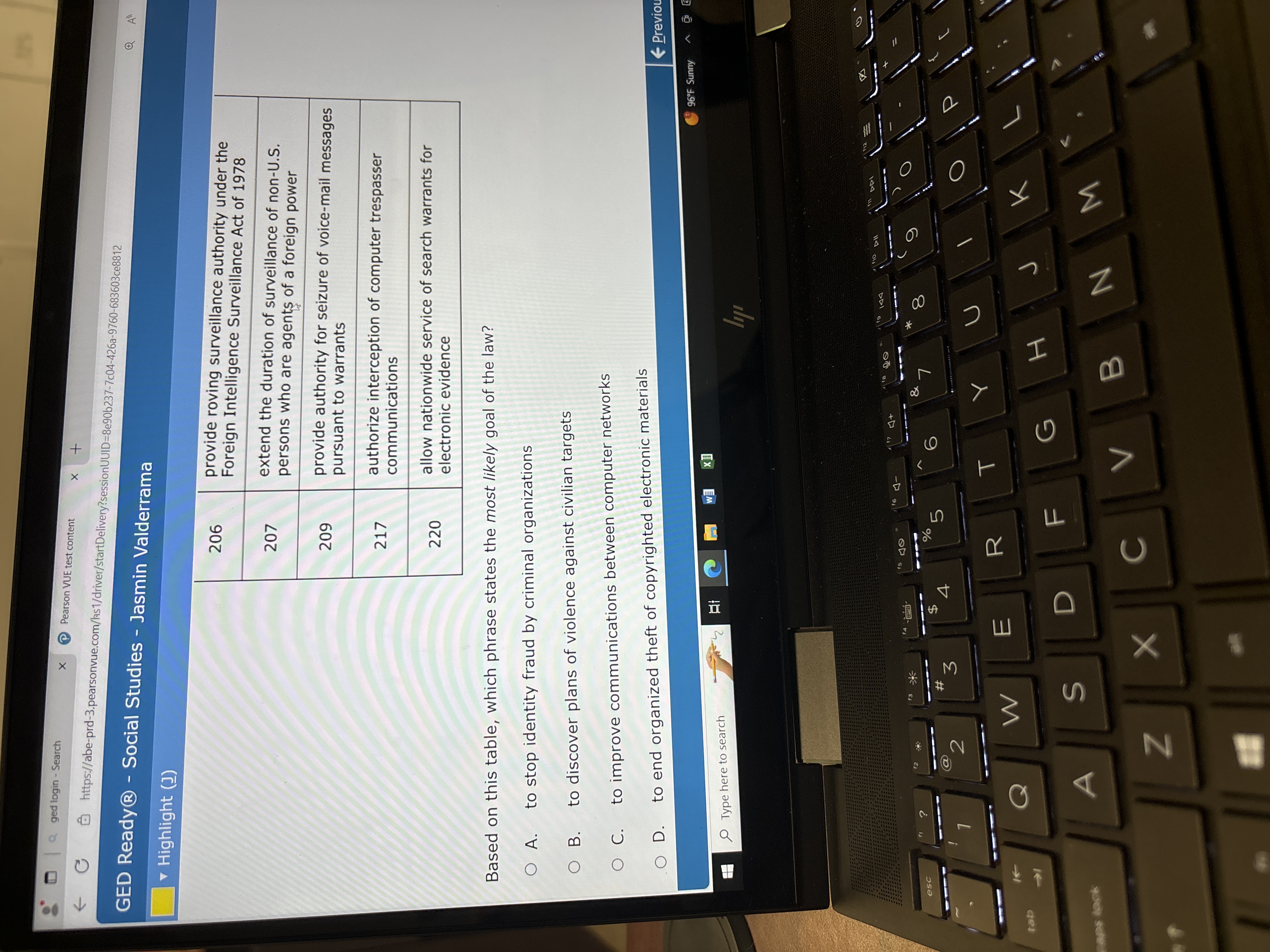 Based on this table, which phrase states the most