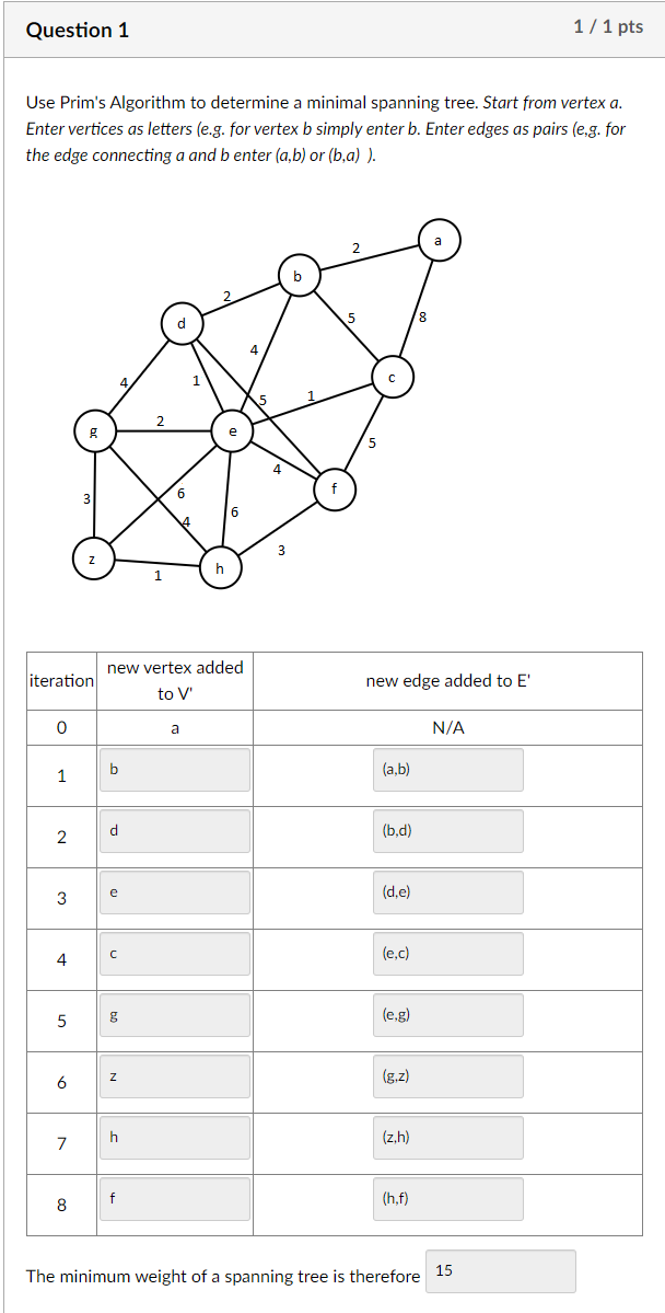 Please explain how to do this by hand Question 1