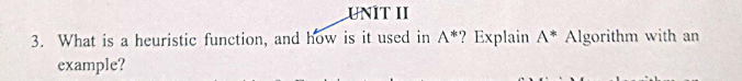 what is a heuristic function, and how is it used