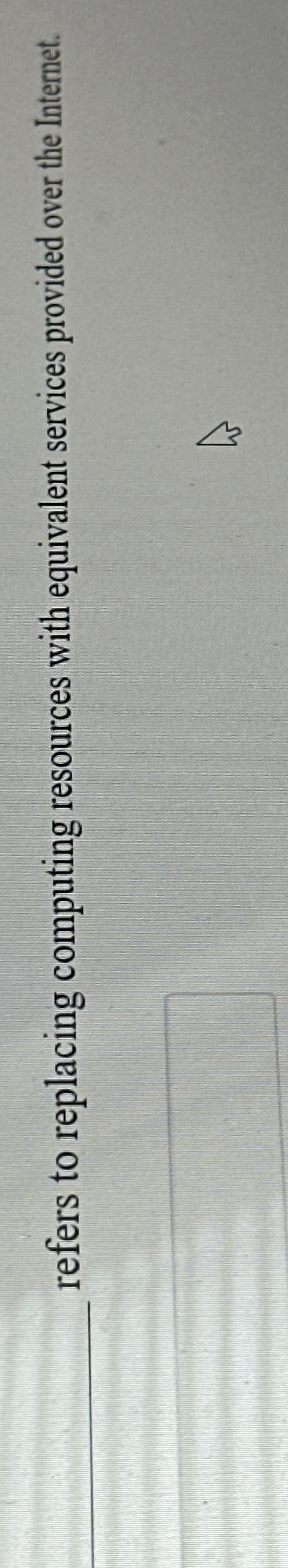 ? _ _ _ _ r e f e r s t o r e p l a c i n g c o m