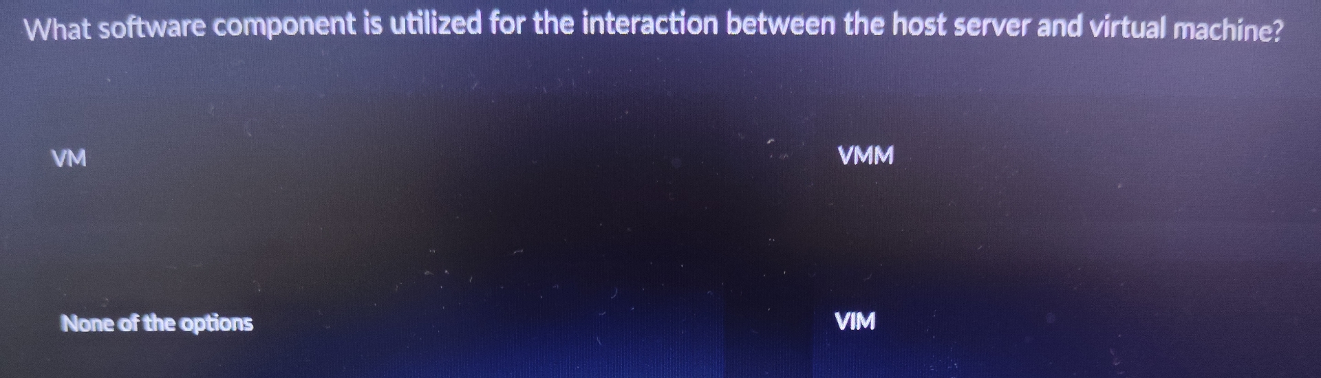 What software component is utilized for the