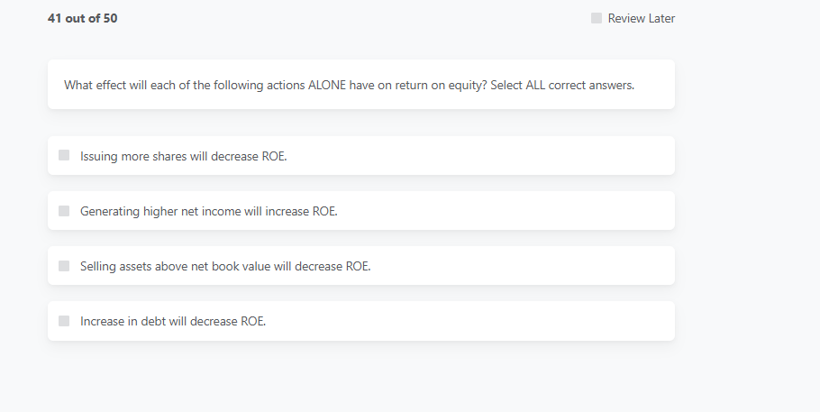 4 1 out of 5 0 What effect will each of the