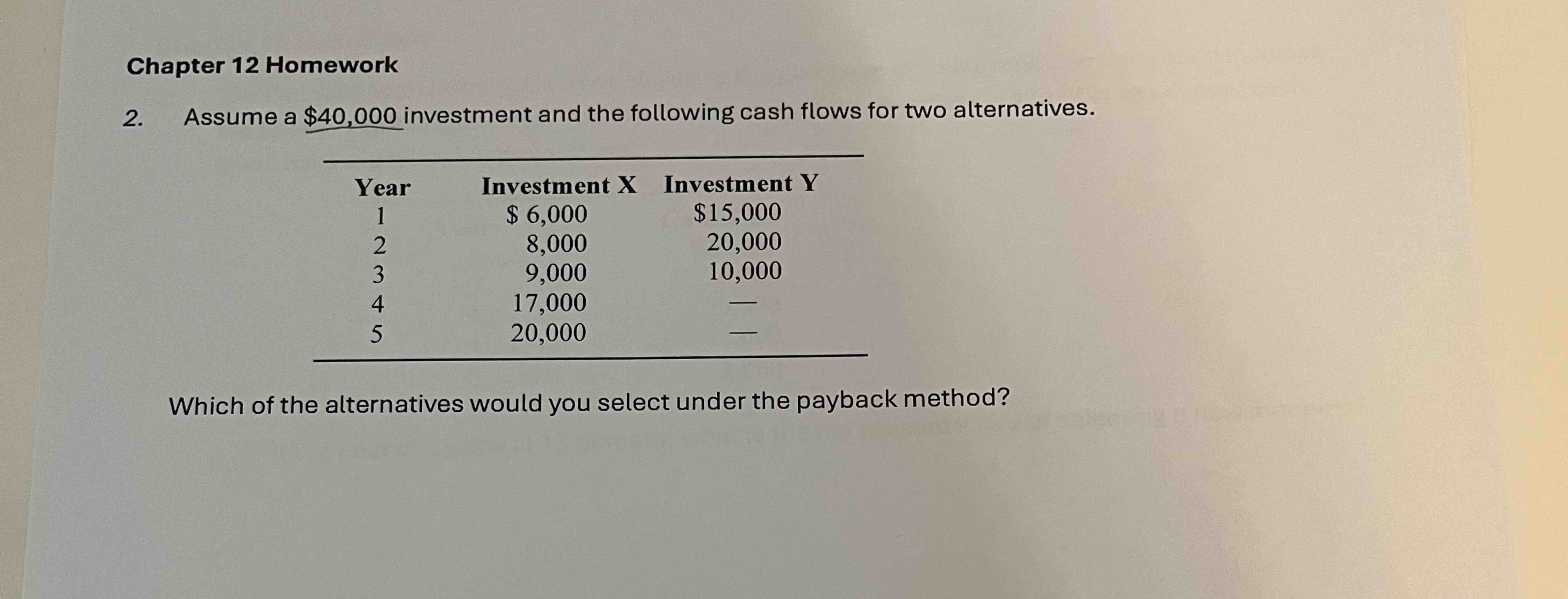 Chapter 1 2 Homework 2 . Assume a \ ( \ $ 4 0 , 0