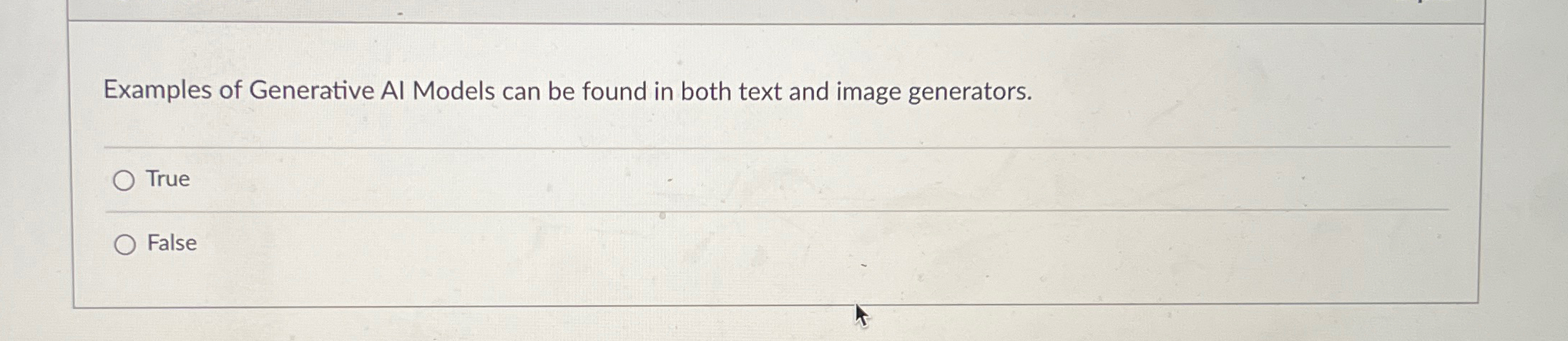 Examples of Generative AI Models can be found in