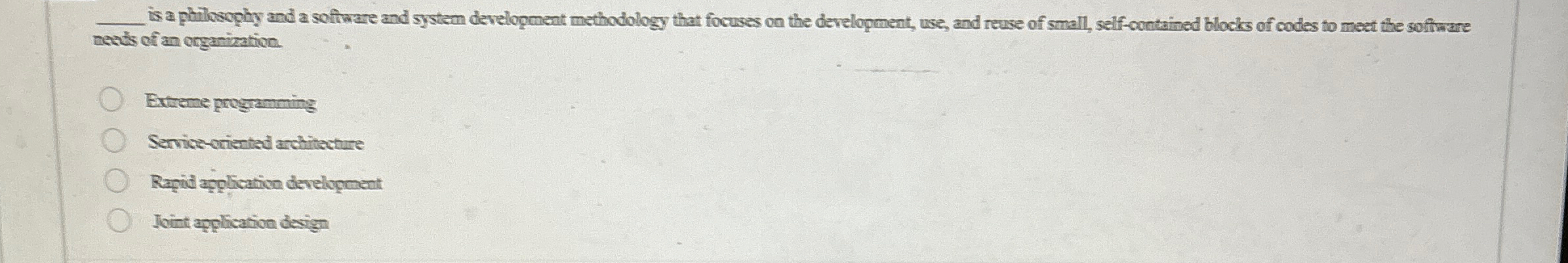 q , is a phitlosophy and a software and system