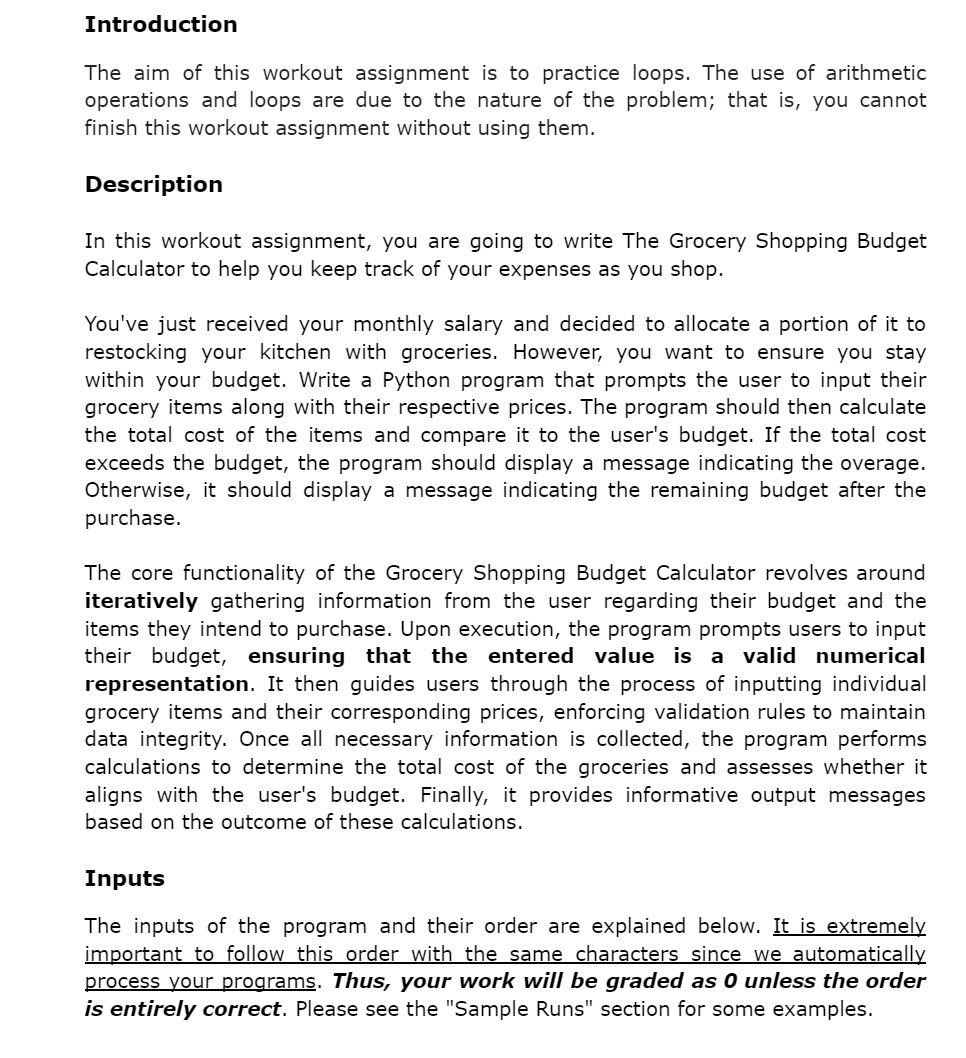 Write me the python code required in the