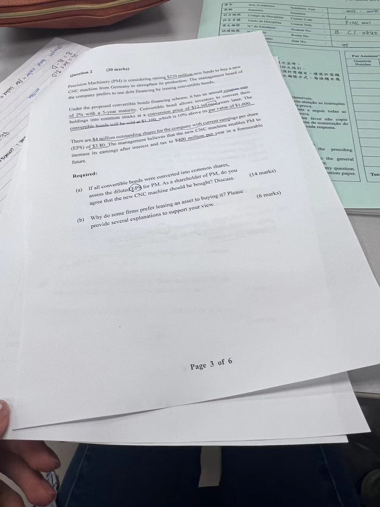 ( b ) Why do some firms prefer leasing an asset